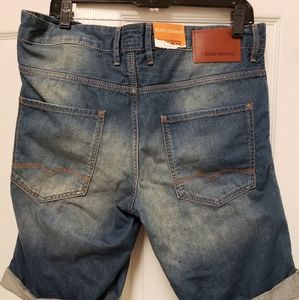 Boss orange denim shorts